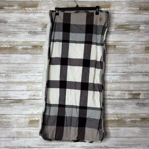 UGG Sherpa Fleece Plaid King Size Pillow Case